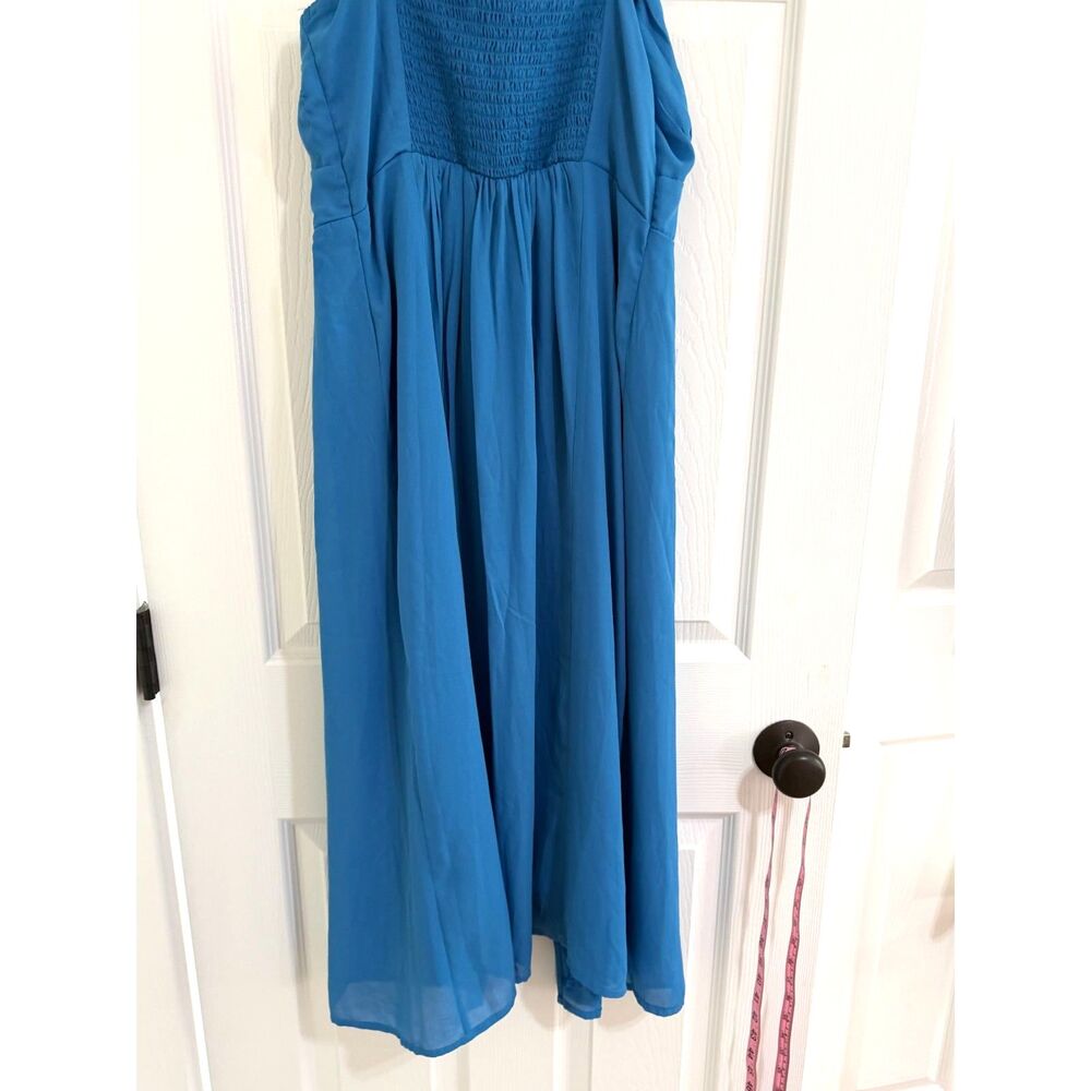 Abercrombie & Fitch Blue Midi Dress - Picture 5 of 13